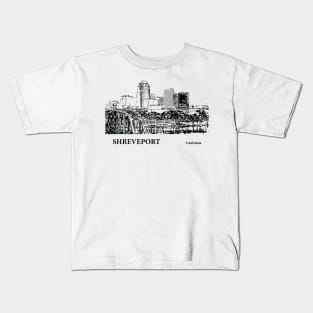 Shreveport - Louisiana Kids T-Shirt